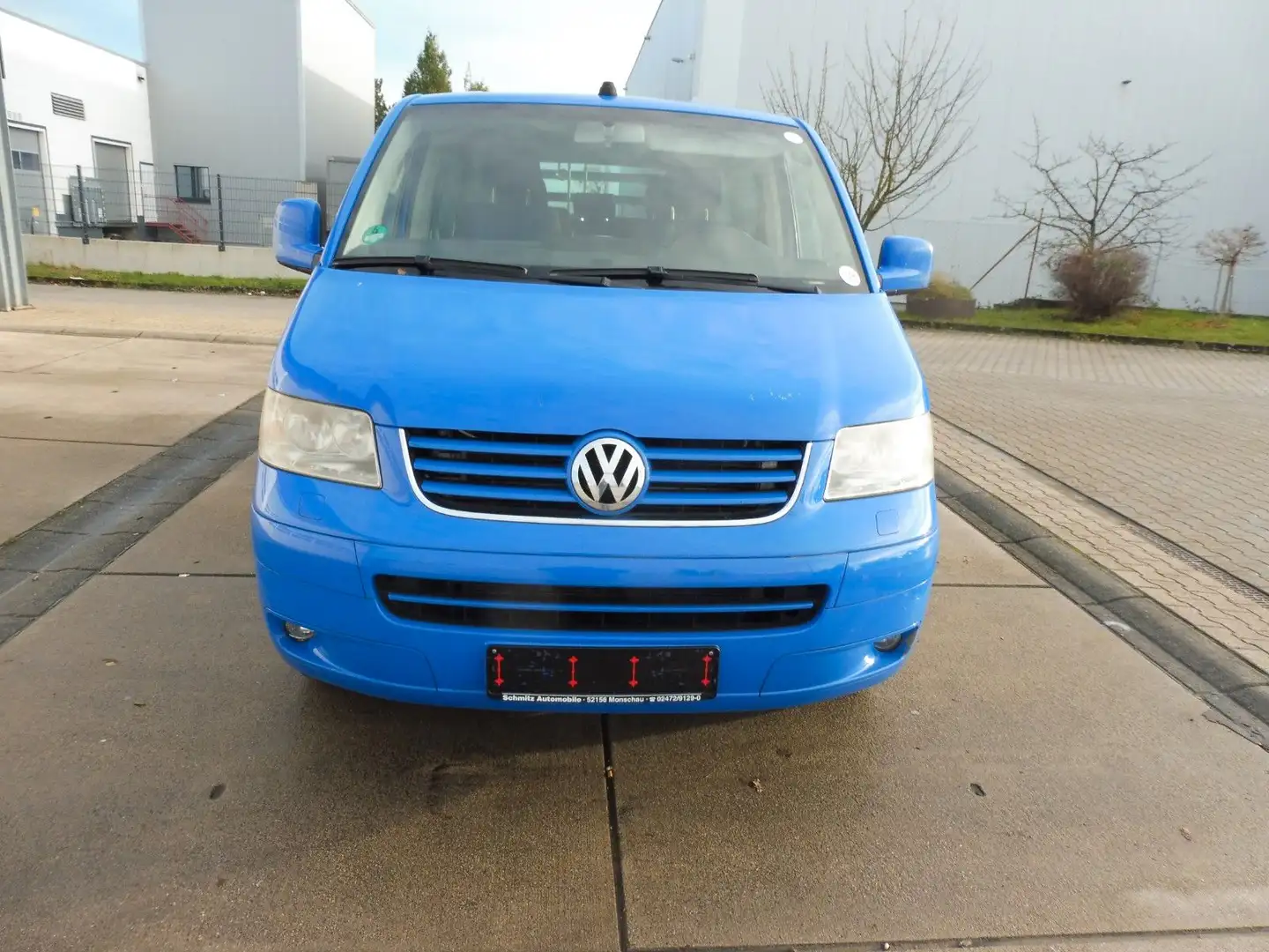 Volkswagen T5 Multivan 2,5TDI  7-sitzer Синій - 2