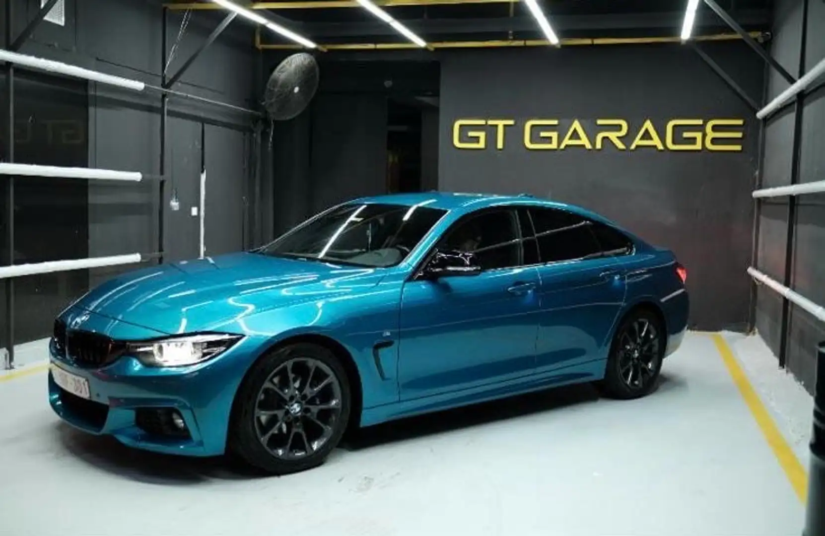 BMW 418 418d Gran Coupe Aut. m pack Kék - 1