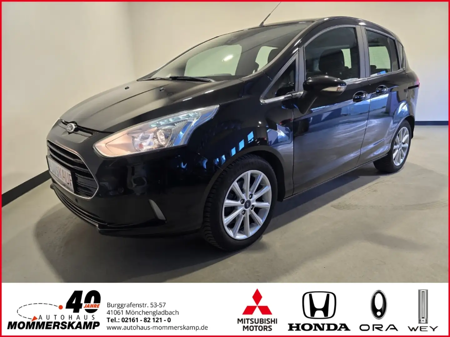 Ford B-Max Titanium 1.6 Duratec+Automatik+AHK abnehmbar+Klima Nero - 1