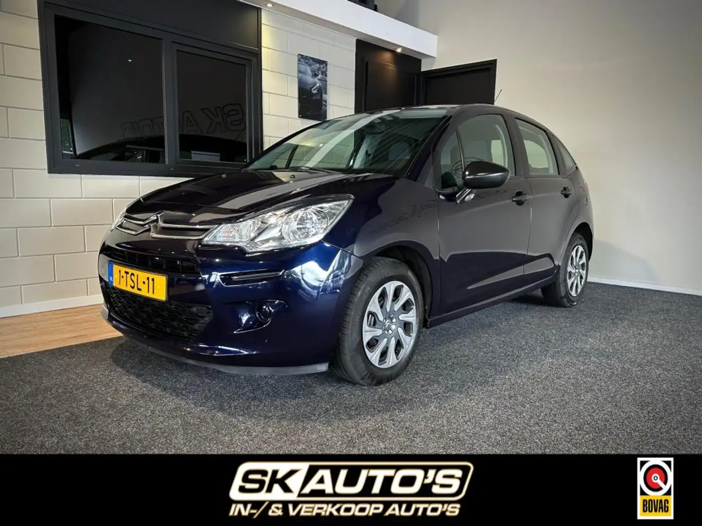 Citroen C3 1.0 VTI ATTRACTION NAP l 5DRS l AIRCO l ELEK RAMEN Bleu - 1