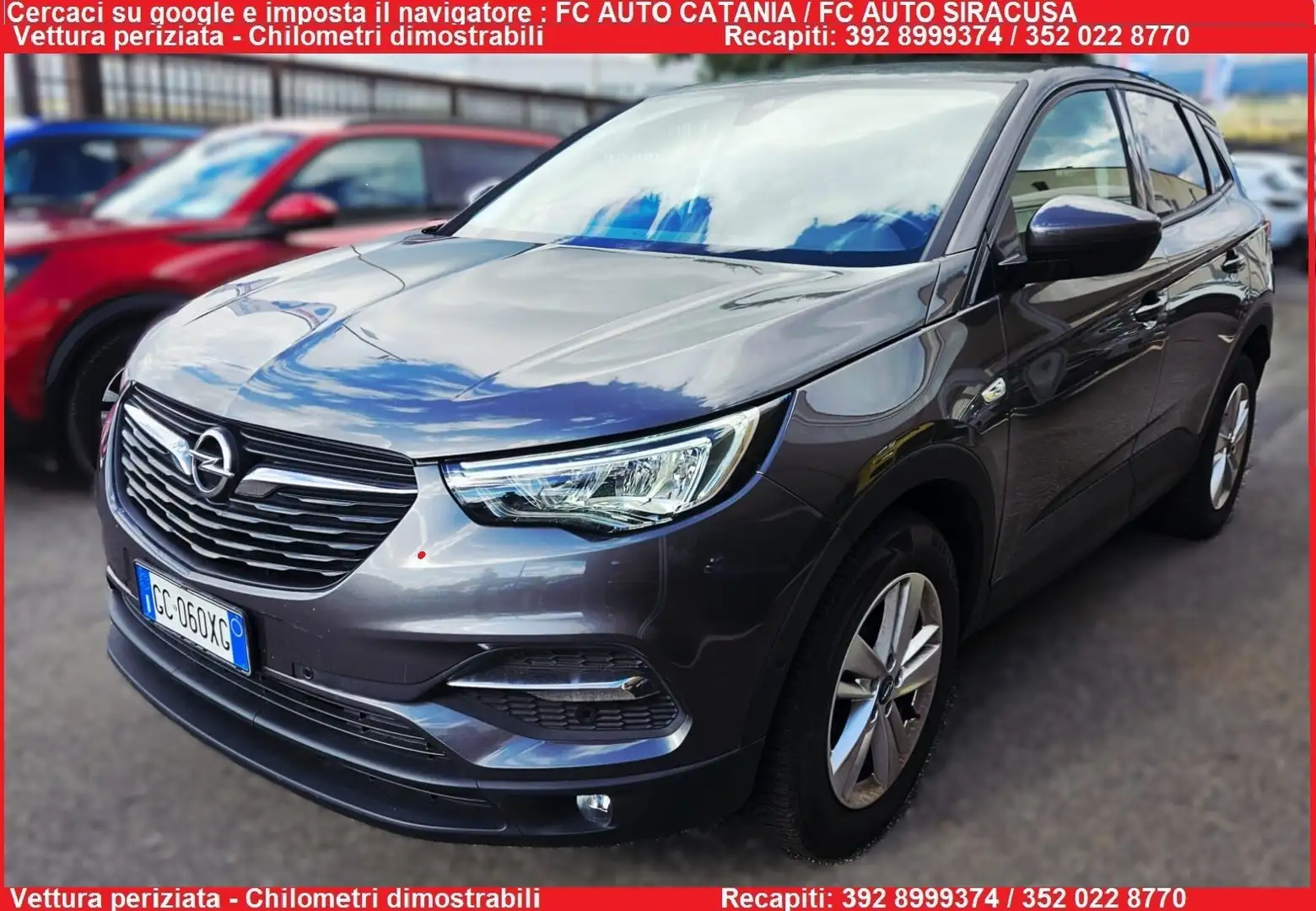 Opel Grandland Grandland X 1.5 diesel Ecotec Start&Stop Innovatio Grigio - 1
