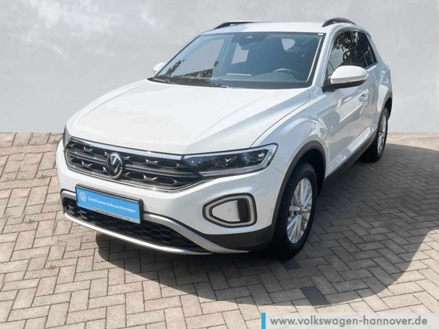 Volkswagen T-Roc 1.0 TSI Life Navi LED Dig.Cockpit SHZ PDC Weiß - 2