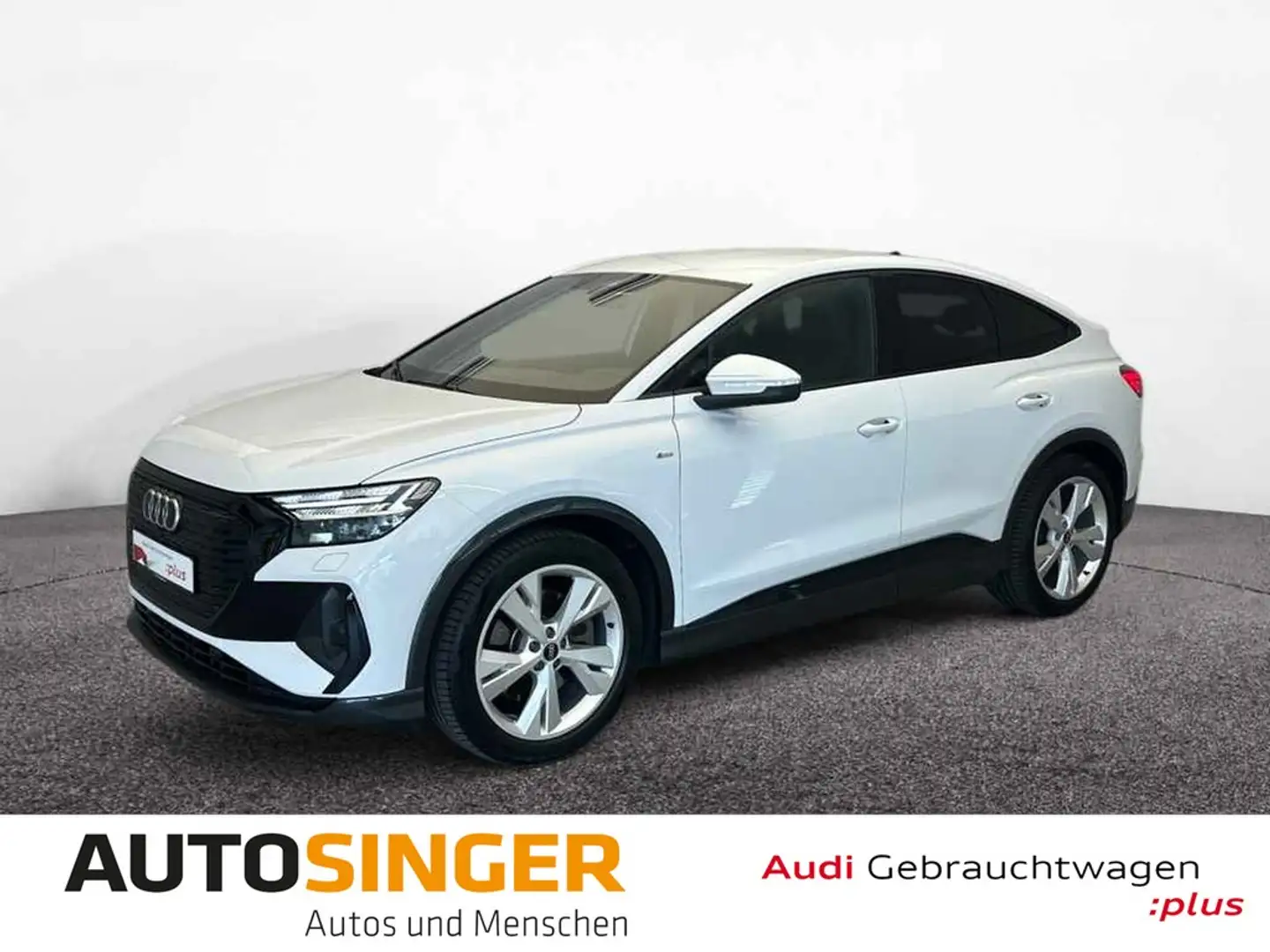 Audi 50 e-tron Sportback 2x S line qua *WÄRME*AHK Weiß - 1