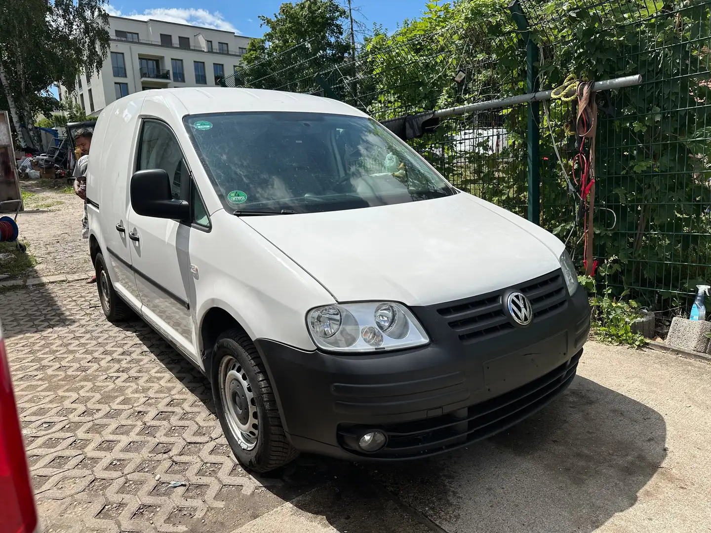 Volkswagen Caddy Kasten EcoFuel Weiß - 1