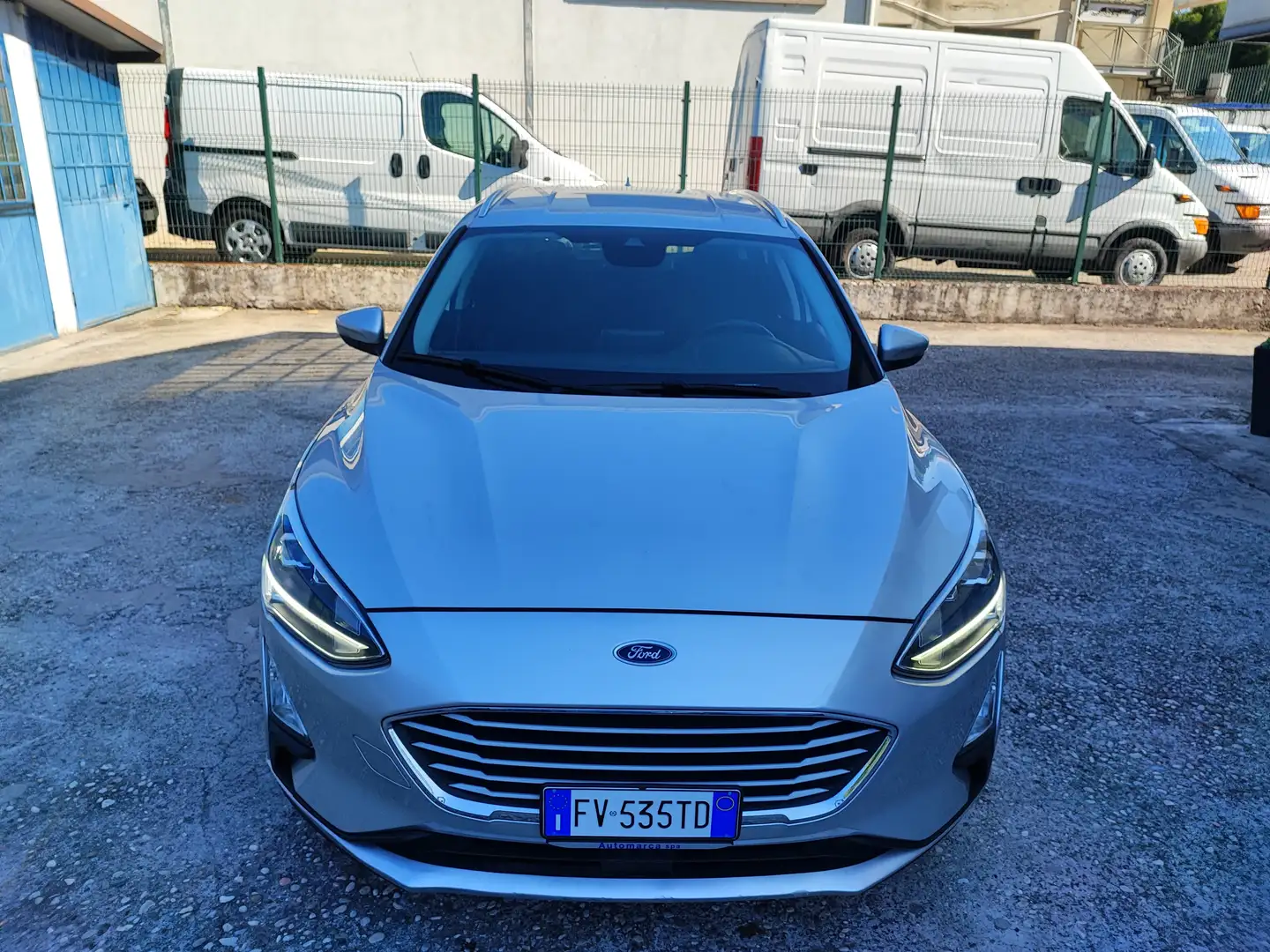 Ford Focus SW 1.0 KM 45.000 Euro 6 UNICO PROPRIETARIO Silver - 2