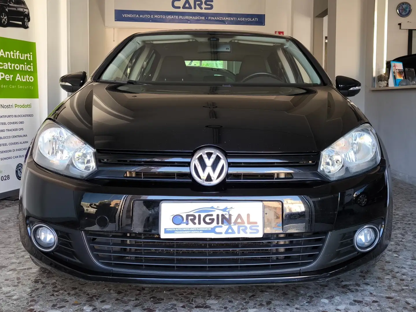 Volkswagen Golf Golf VI 2008 5p 1.6 tdi Highline 90 CV Nero - 2