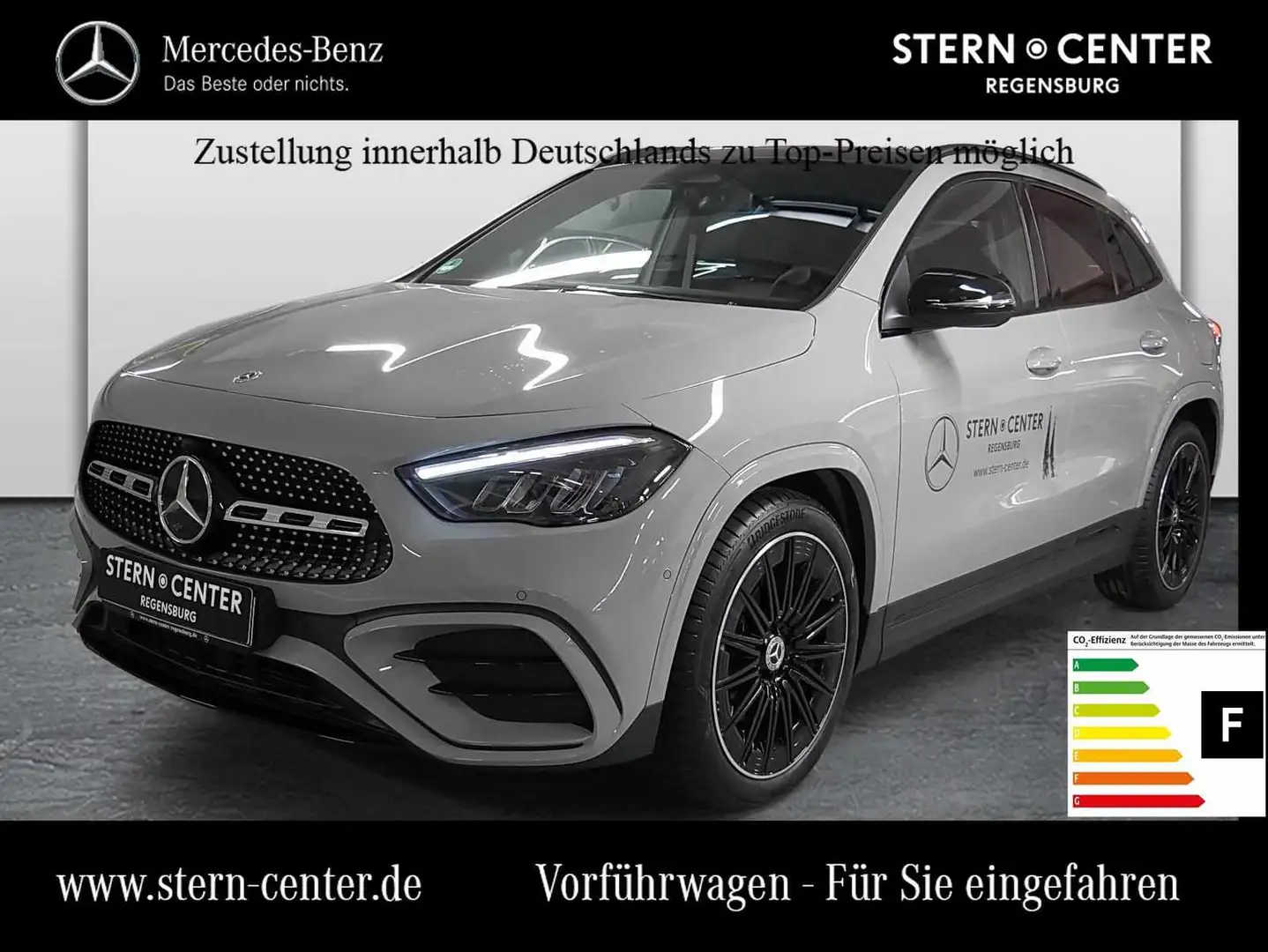Mercedes-Benz GLA 180 LED AMG SHD Wide AHK Cam Night Totw AUT Grijs - 1