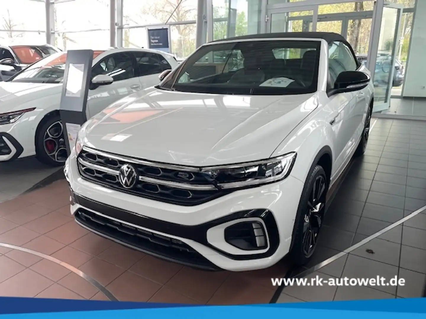 Volkswagen T-Roc Cabriolet R-Line 1.5 TSI EU6d Navi digitales Cockp Weiß - 1