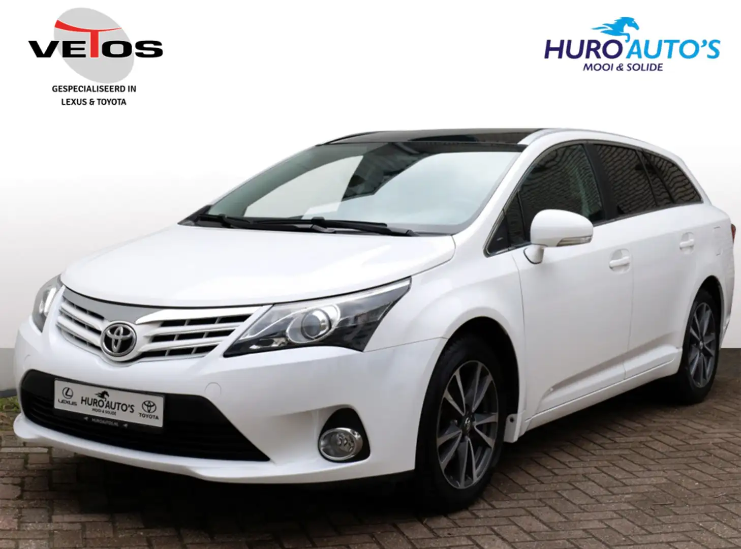 Toyota Avensis Wagon 1.6 VVTi Business | Panoramadak | Clima | Cr Weiß - 1