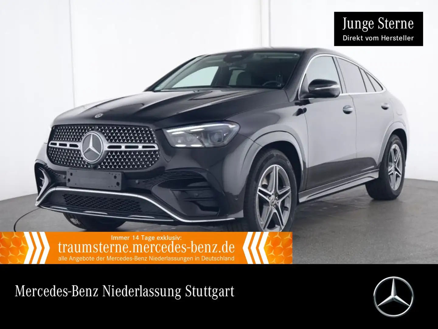Mercedes-Benz GLE 400 e Coupé 4M AMG+PANO+360+AHK+MULTIBEAM+20" Schwarz - 1
