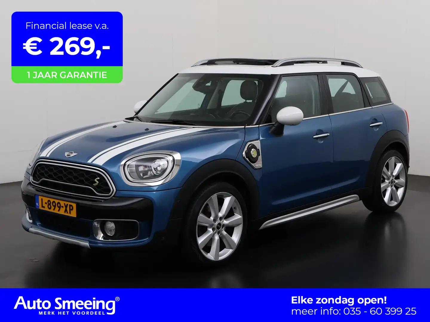 MINI Cooper SE Countryman Mini 2.0 ALL4 Chili | Schuifdak | Head Up | Stoelv Azul - 1