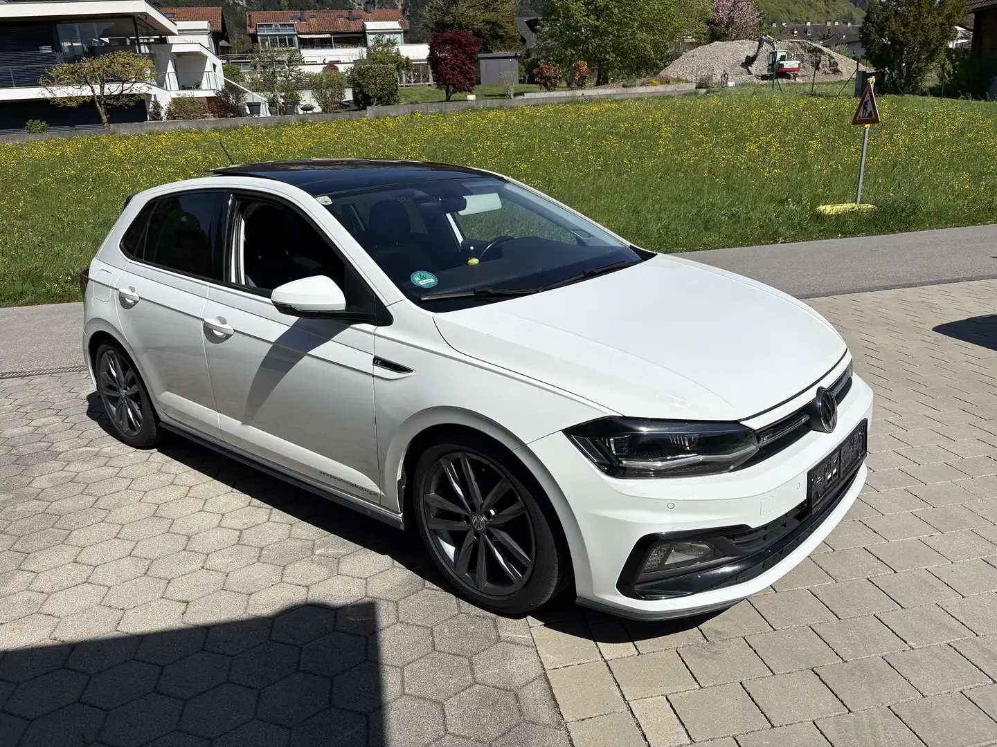 Volkswagen Polo 1,0 Highline TSI Weiß - 2