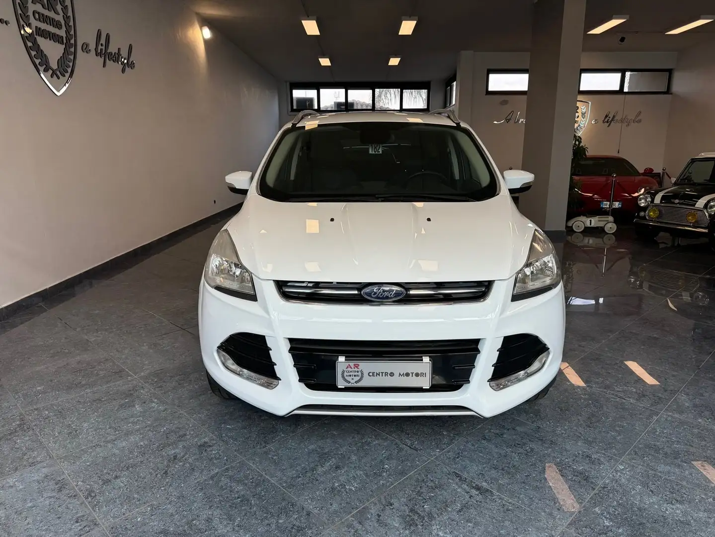Ford Kuga 2.0 tdci Titanium 4wd s 4X4 Navi Pelle Tagliandi Weiß - 2