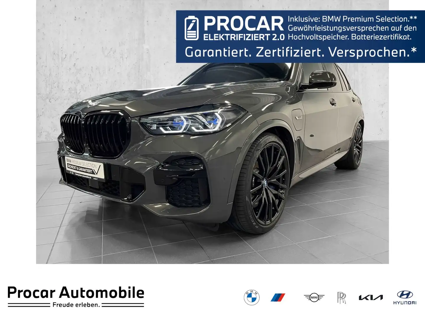 BMW X5 xDrive45e M Sport HUD PANO ACC AHK 360°KAM Grau - 1