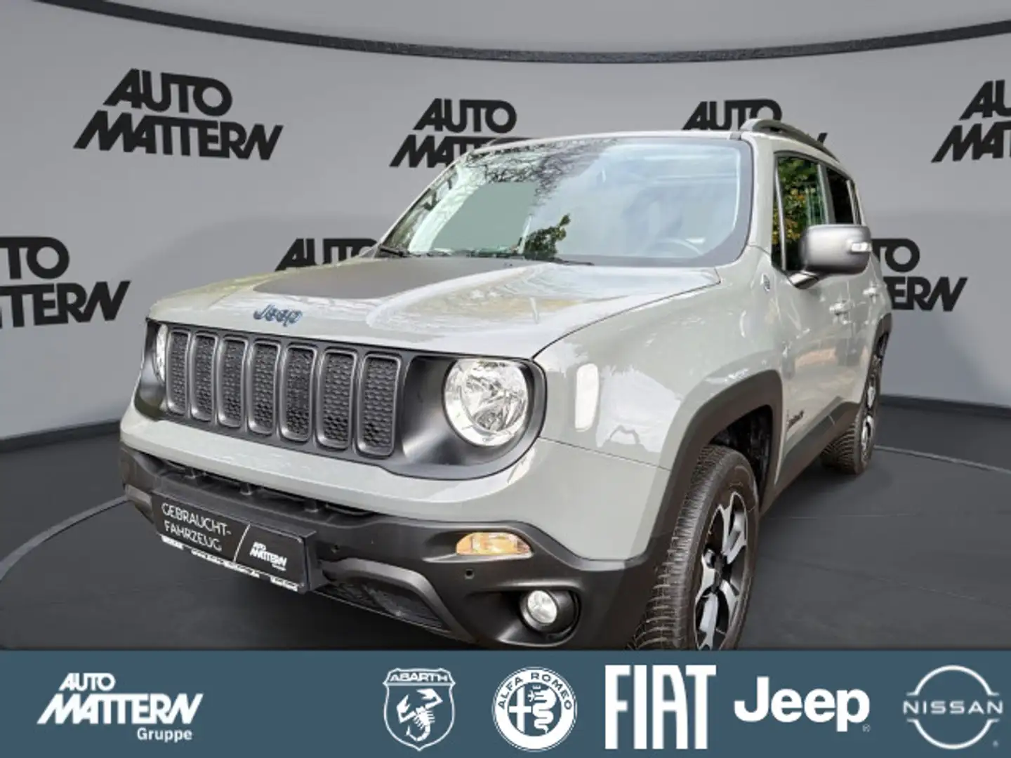 Jeep Renegade Trailhawk 240 PS|Schiebedach|NAVI|SHZ| Grau - 1