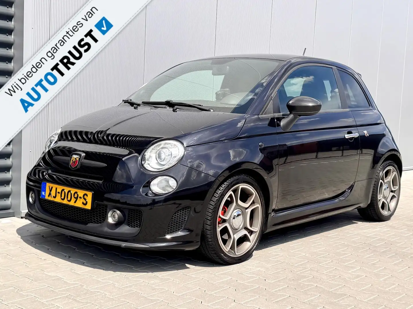 Fiat 500C Abarth 1.4-16V | Xenon | Clima | Leder | 135 PK! Schwarz - 1