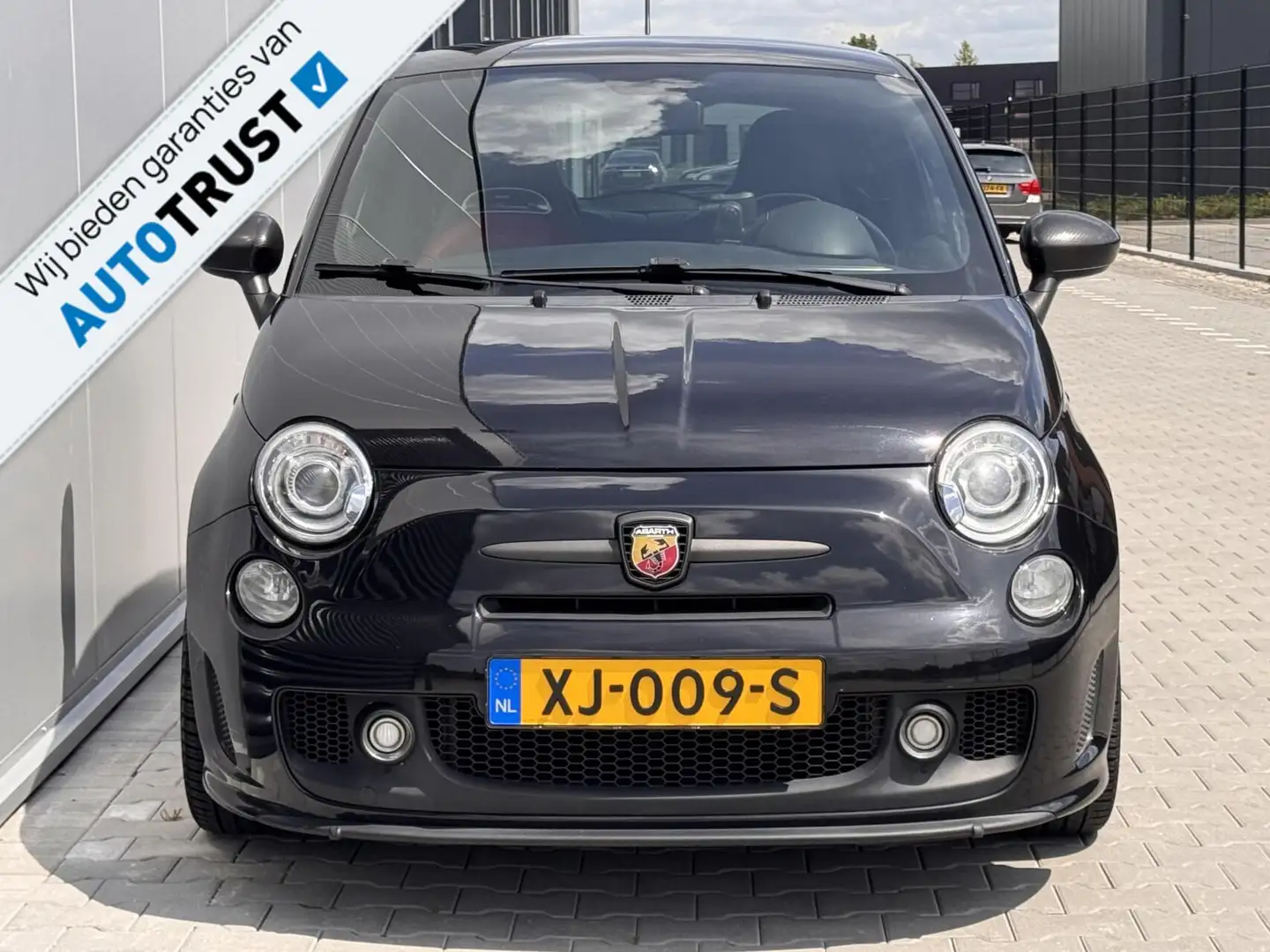 Fiat 500C Abarth 1.4-16V | Xenon | Clima | Leder | 135 PK! Schwarz - 2
