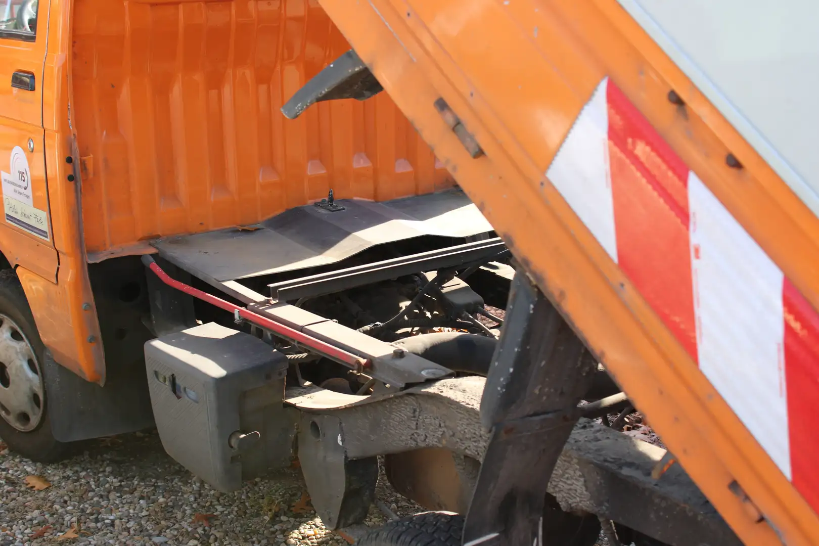 Piaggio Pfau Kipper Mwst ausw. sehr guter Zustand 8tkm Orange - 1