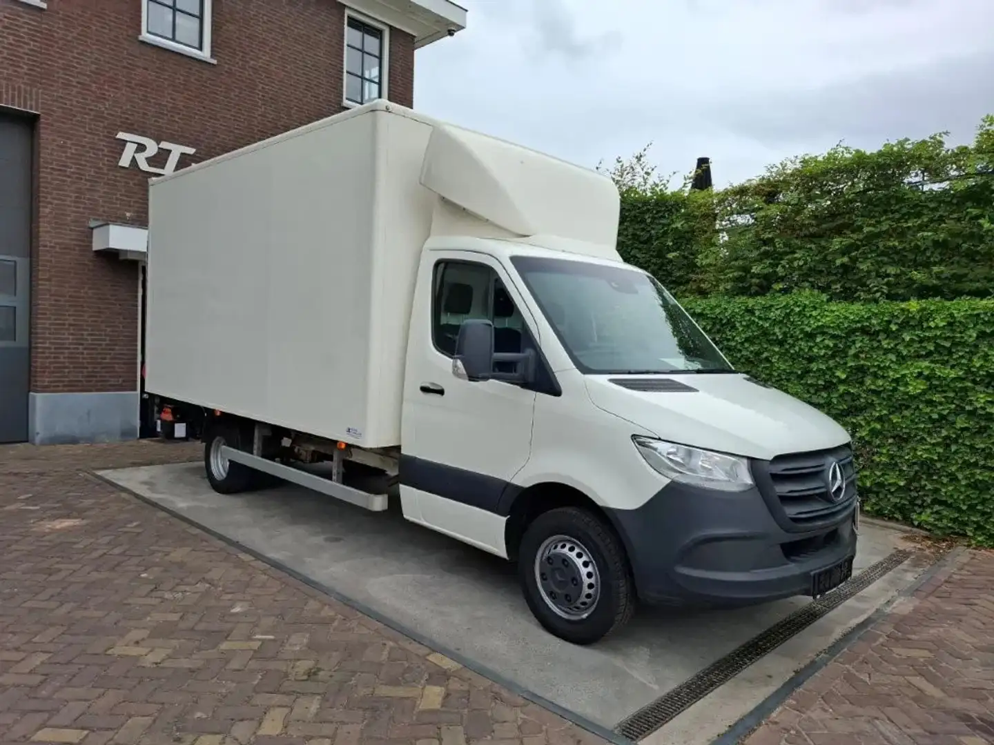 Mercedes-Benz Sprinter 514 Nieuwe dhollandia laadklep + airco Wit - 1