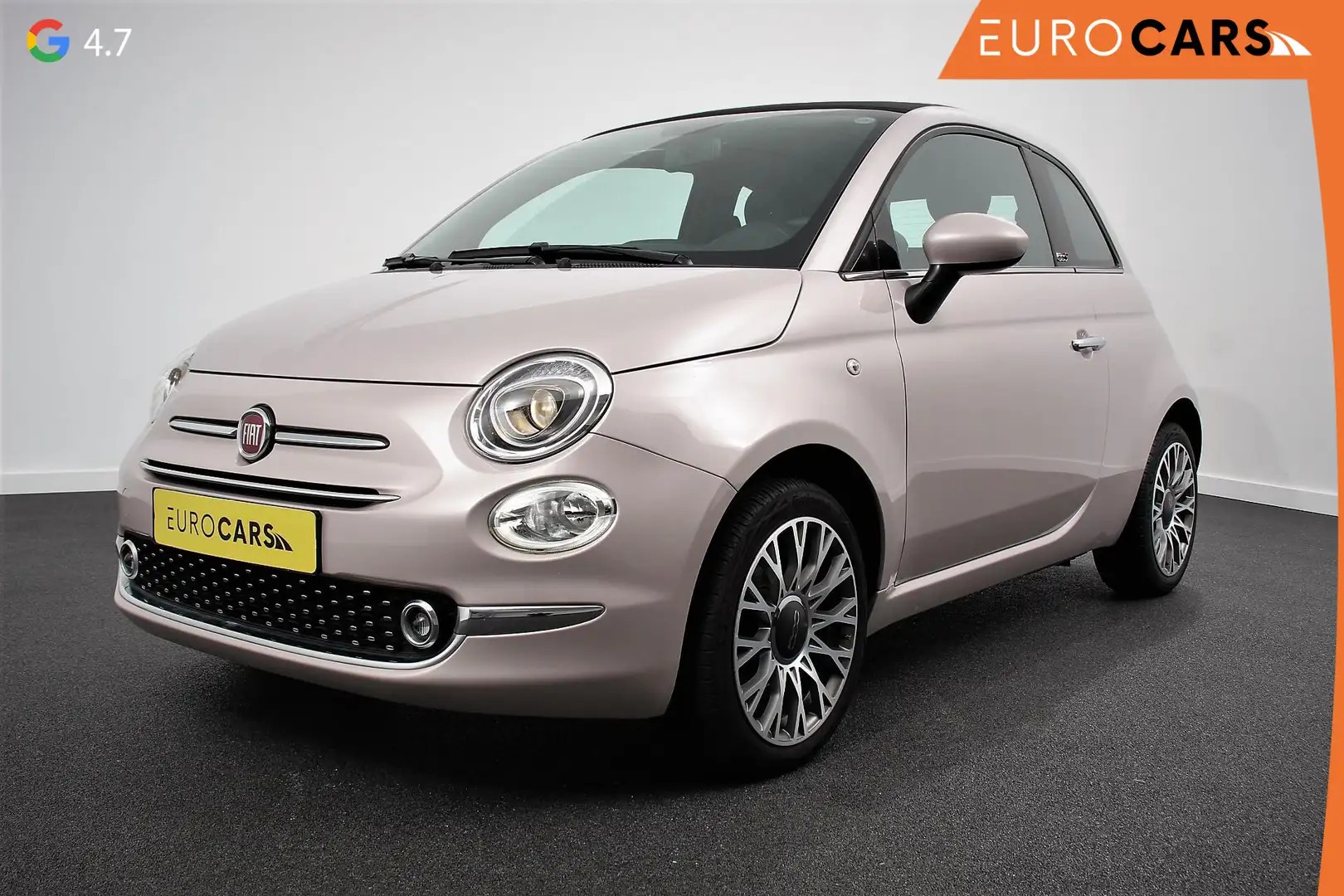 Fiat 500C 1.2 Automaat Star | Lederen Bekleding | Climate co Wit - 1