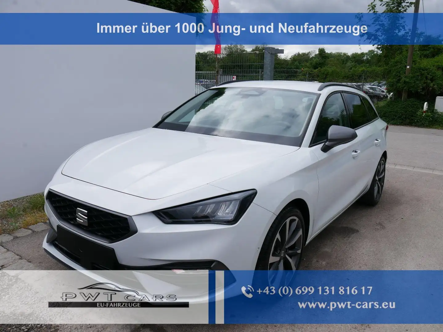 SEAT Leon Sportstourer FR 1.5 eTSI DSG Kombi DSG*KAMERA*A... Weiß - 1