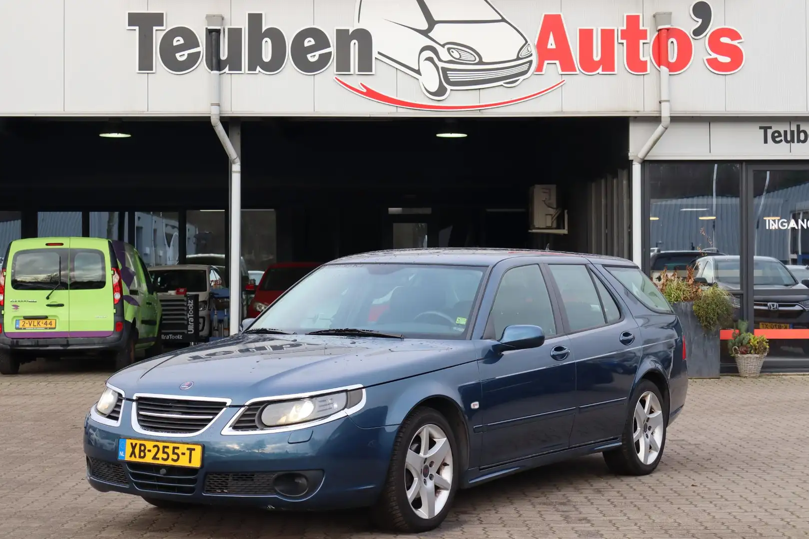 Saab 9-5 Estate 2.0t Linear Standkachel, Stoelverwarming, A Azul - 1