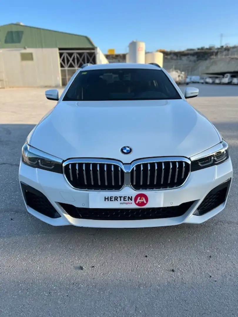 BMW 520 520dA Touring Weiß - 1