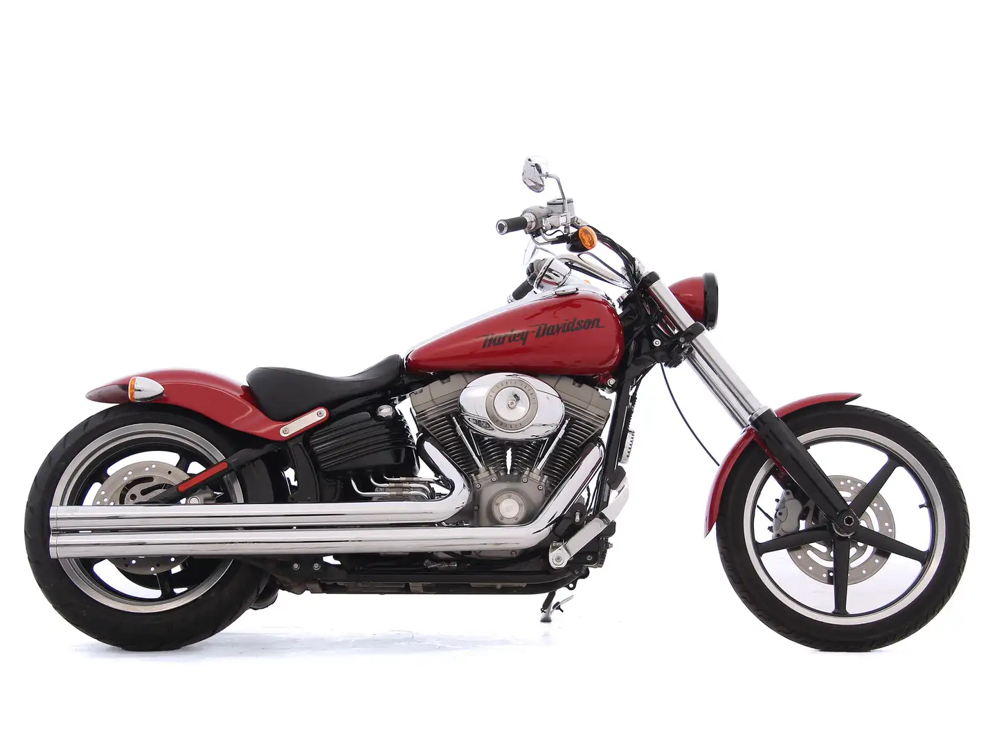Harley-Davidson Softail FXCW ROCKER Rood - 2