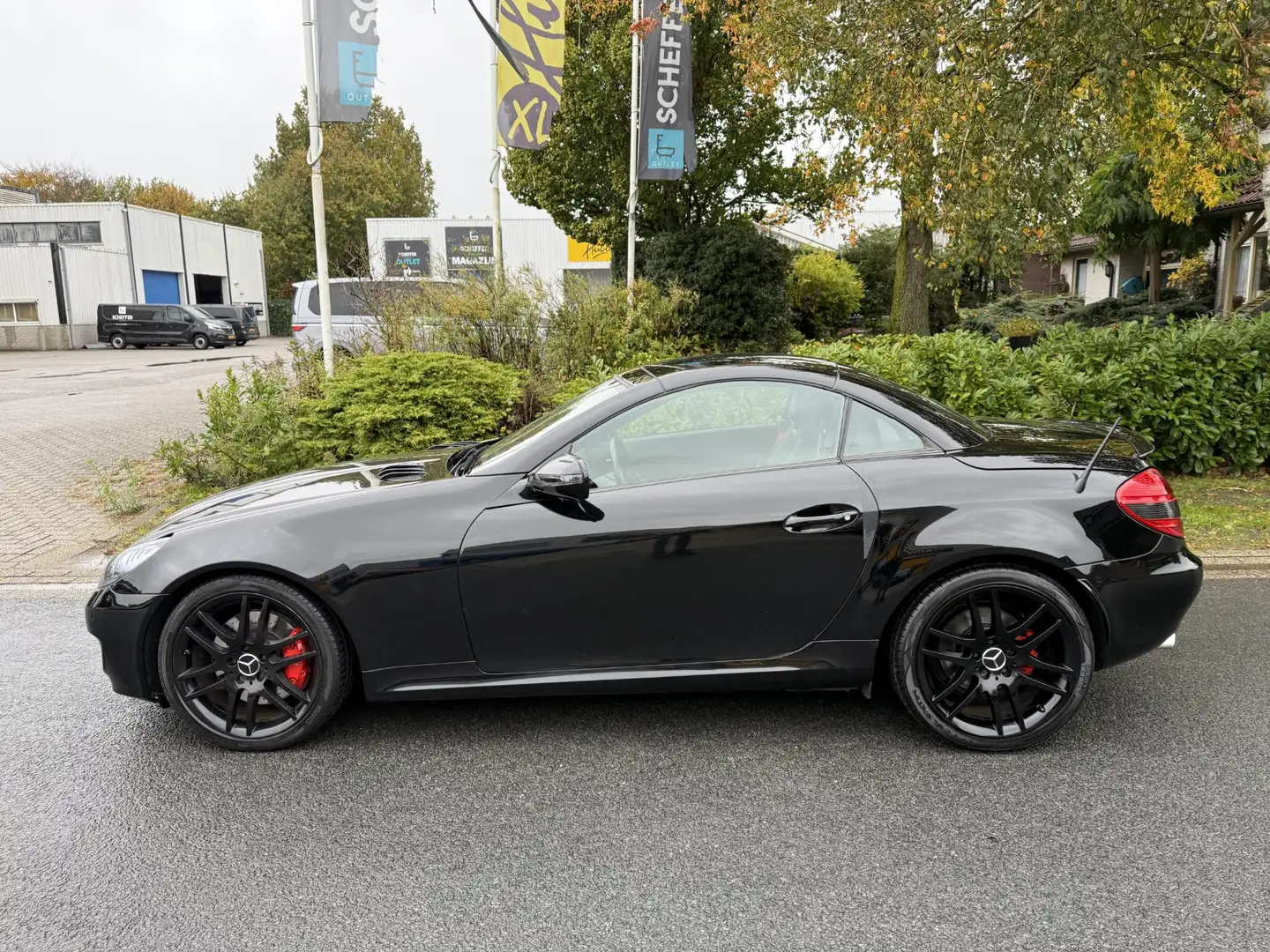 Mercedes-Benz SLK 200 Kompressor 184PK AMG•Leder•Navi Zwart - 2