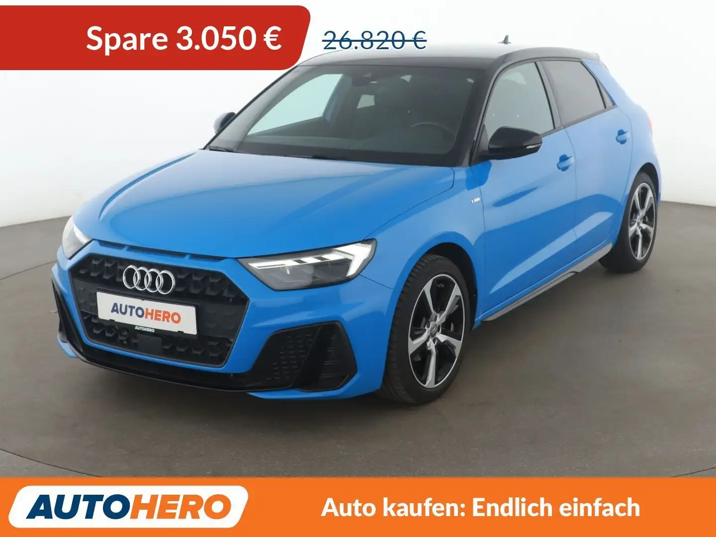 Audi 35 TFSI S Line Aut.*NAVI*TEMPO*LED*SHZ*PDC*VC* Bleu - 1