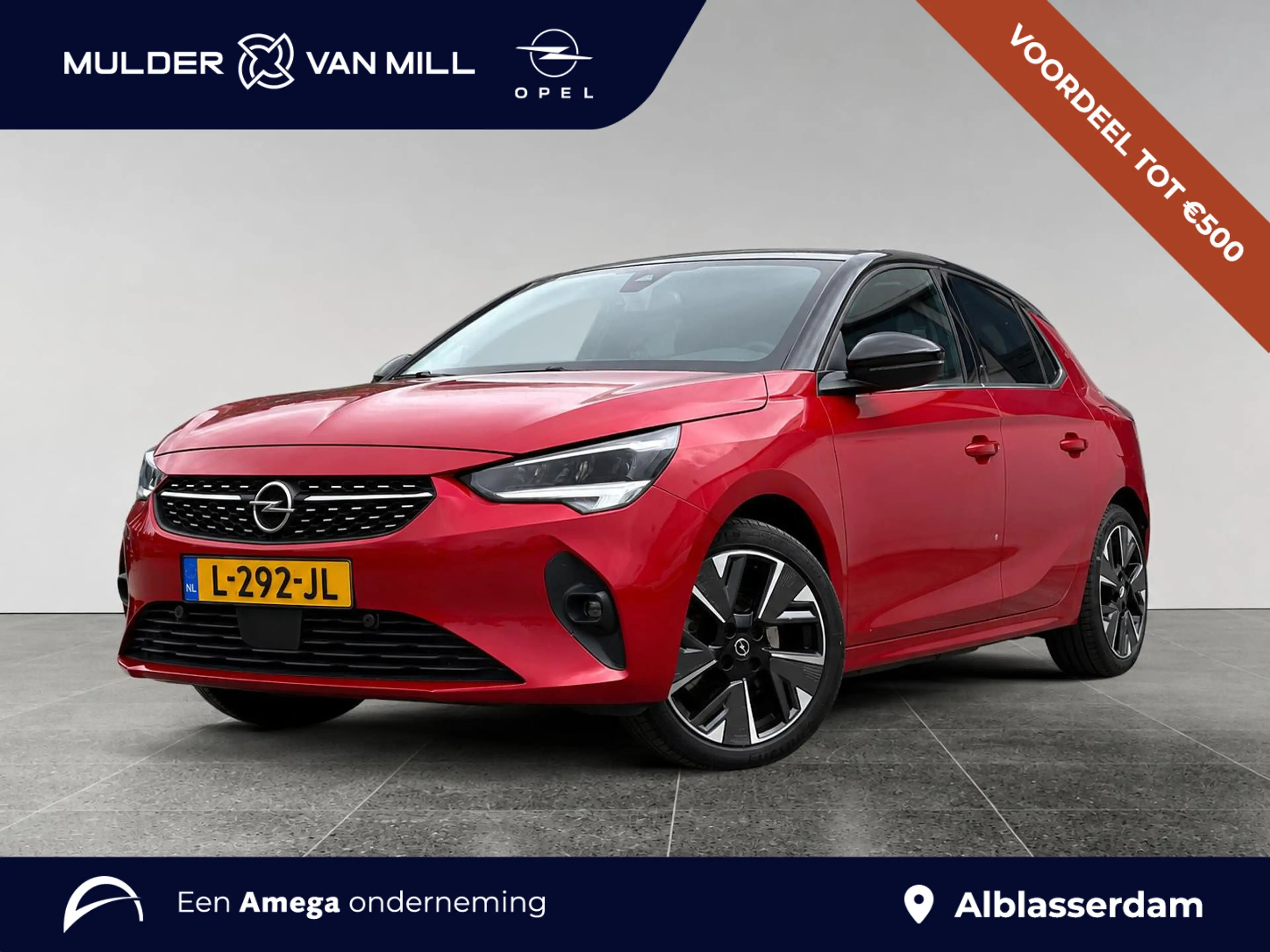 Opel Corsa-e Elegance 3-FASEN 50kWh 136pk | TWO-TONE! | 180° CA