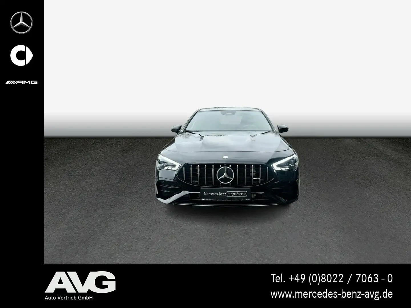 Mercedes-Benz CLA 35 AMG CLA 35 4M AMG Adv.-Plus Panorama MBEAM Spur-P Navi Schwarz - 2