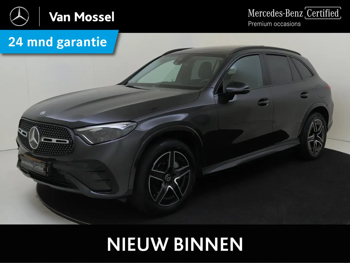 Mercedes-Benz GLC 300 300e 4MATIC AMG Line /Panoramadak /Memory /Burmest Grijs - 1