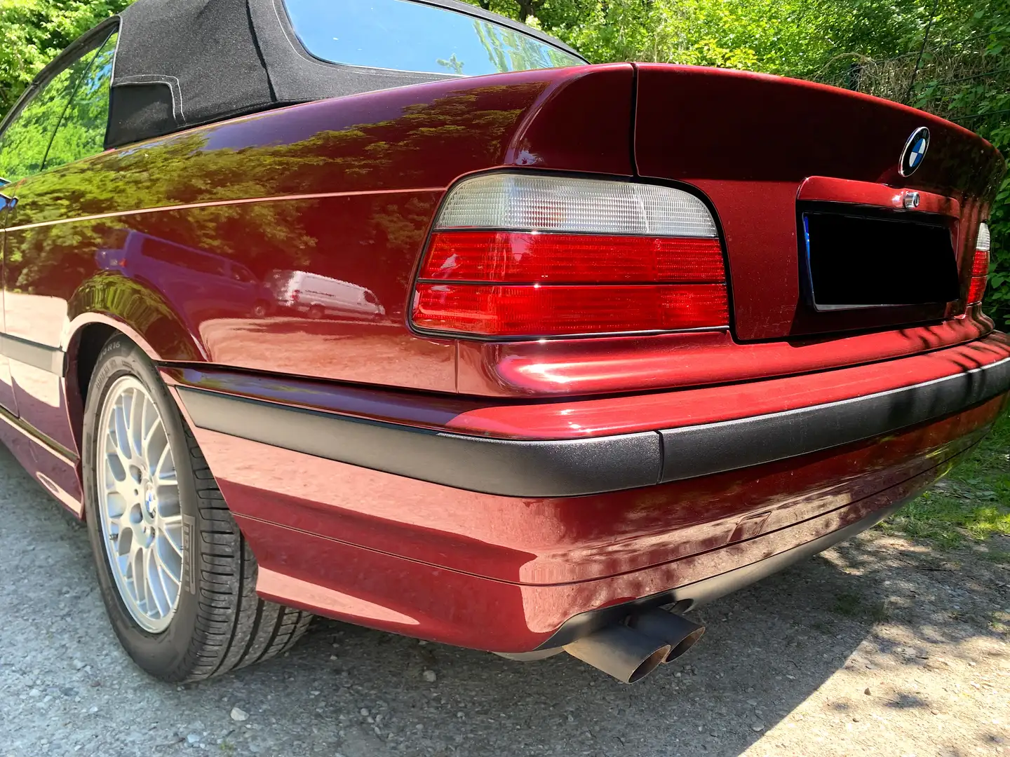 BMW 328 i Klima/Leder/SHZ/Scheckheft Roşu - 2