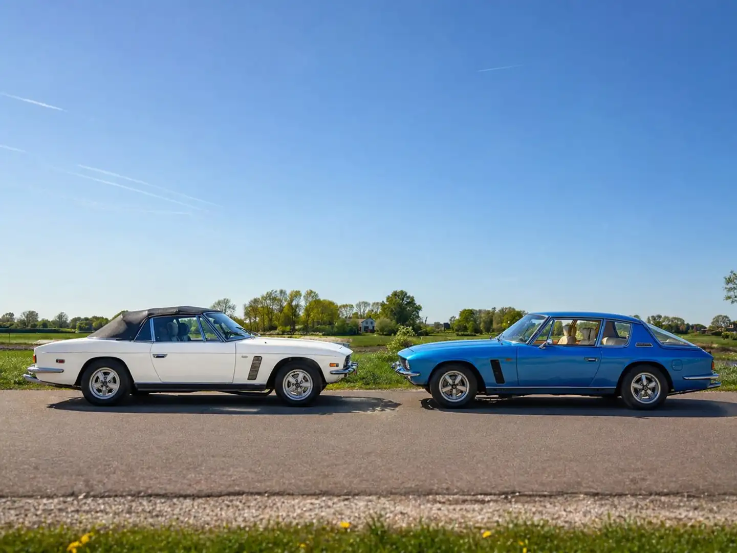 Jensen Interceptor 6.3 V8 MKII Convertible Automaat 1971 Weiß - 2