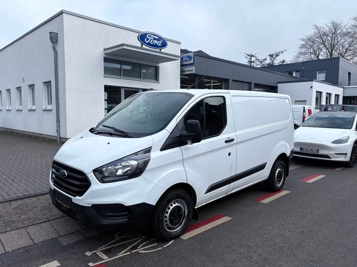 Ford Transit Custom L1/Regalsystem/Ladefläche/Kamera Weiß - 1