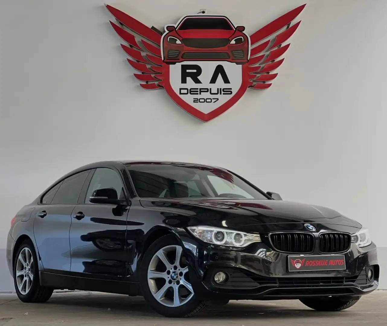 BMW 420 SERIE 420i F32 184CH GRAND COUPE LUXURY Noir - 1