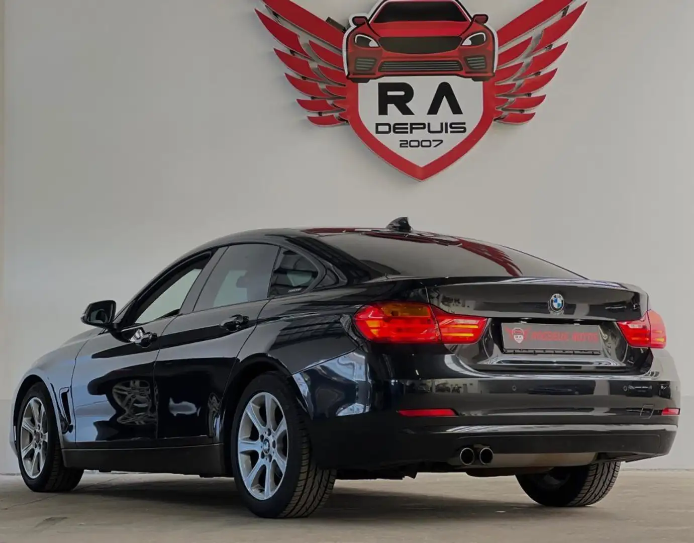 BMW 420 SERIE 420i F32 184CH GRAND COUPE LUXURY Noir - 2