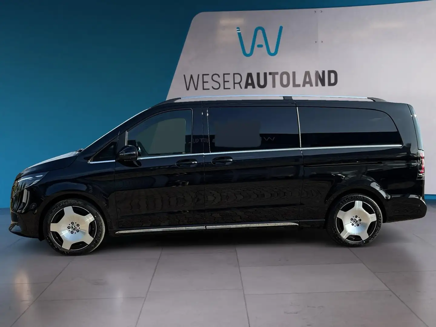 Mercedes-Benz V 300 V300d 4M EXCLUSIVE extralang LUX-SITZE AIRMATIC Schwarz - 2
