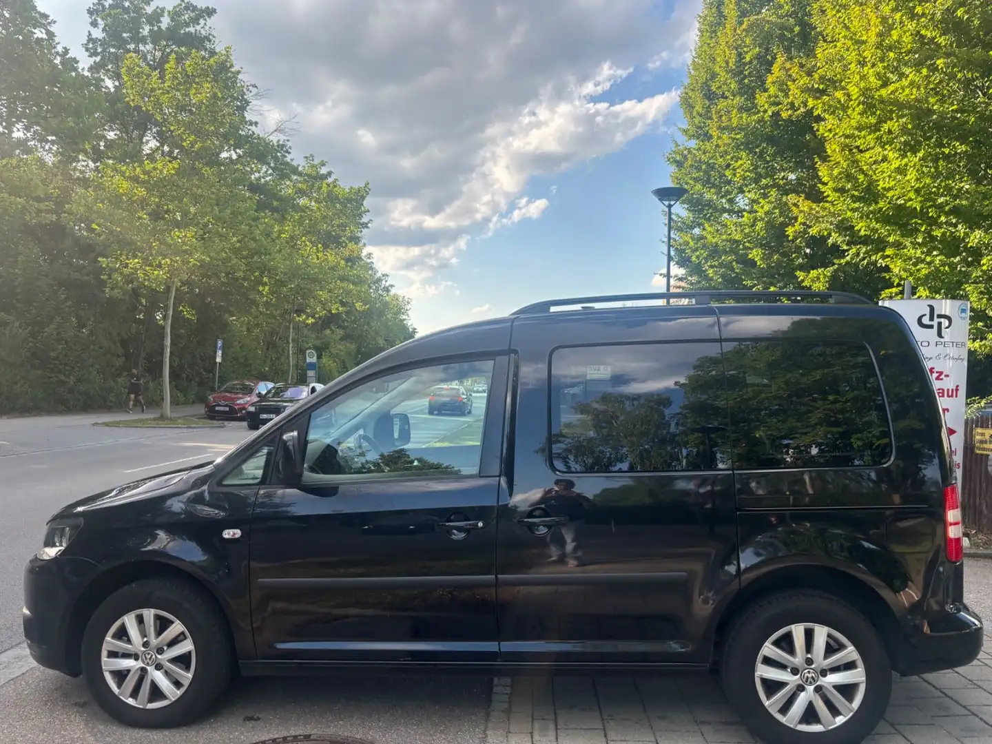 Volkswagen Caddy Kasten/Kombi Comfortline*TÜV*KD Negro - 2