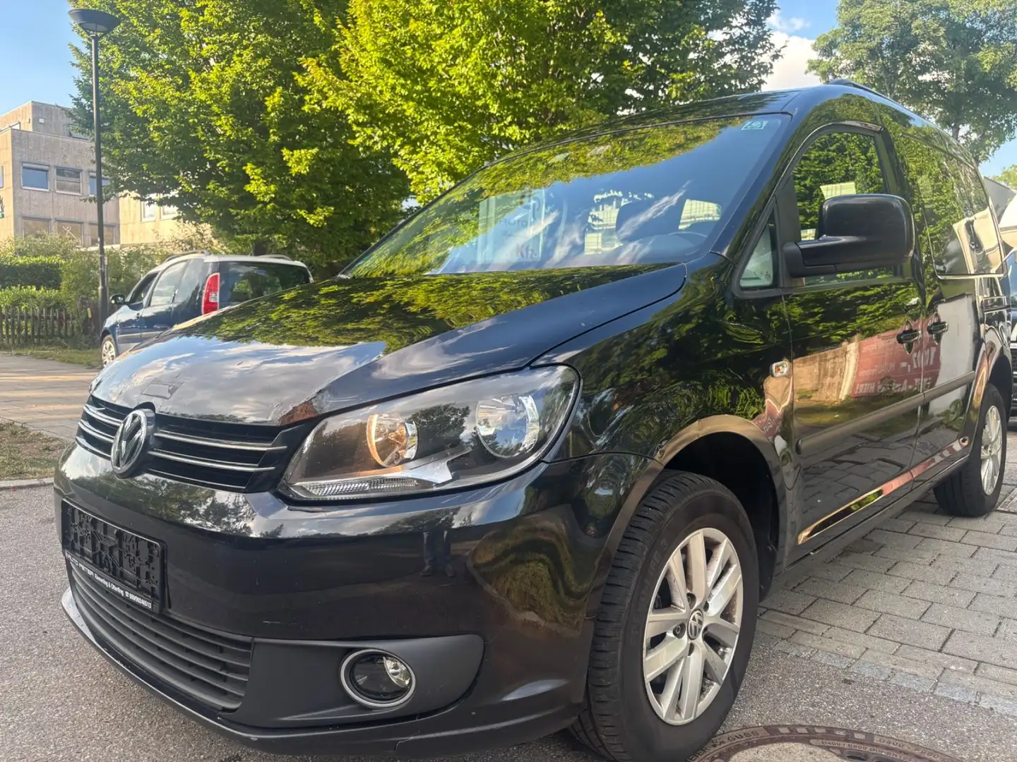 Volkswagen Caddy Kasten/Kombi Comfortline*TÜV*KD Negro - 1