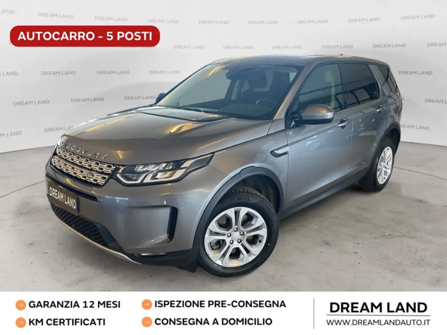 Land Rover Discovery Sport 2.0D I4-L.Flw 150 CV AUTOCARRO+IVA AWD Auto S Grigio - 1