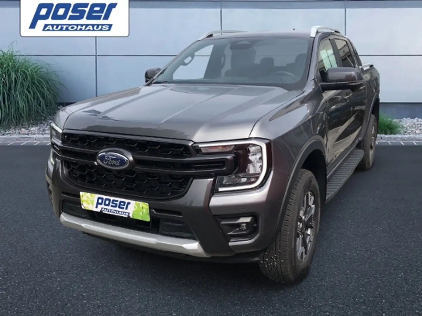 Ford Ranger Plug-in-Hybrid Wildtrak e-4WD Doppelkabine  LED N Grijs - 2