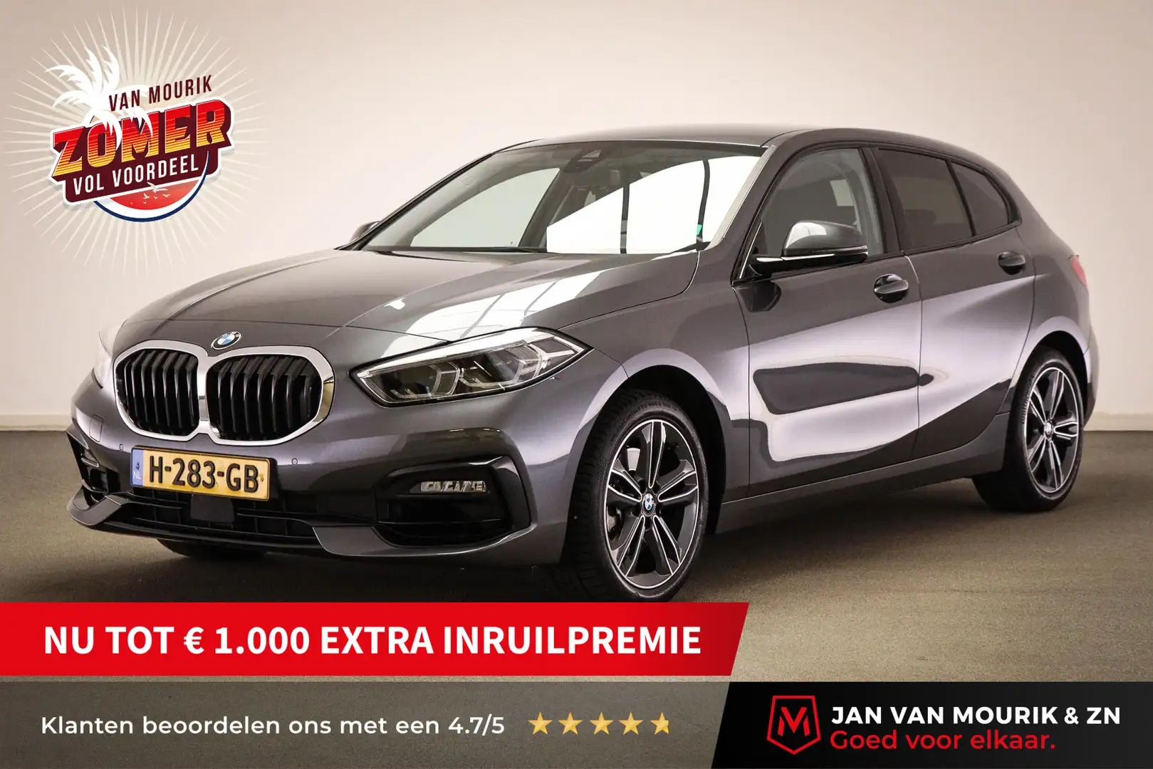 BMW 118 1-serie 118i Executive Edition | SPORT LINE | APPL Grijs - 1