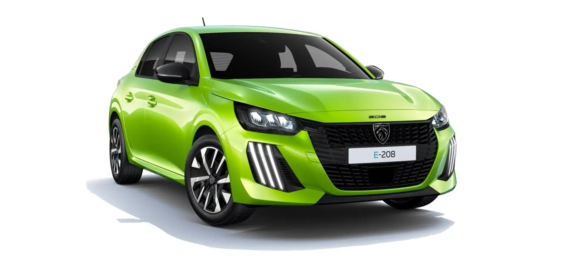 Peugeot 208 Style Elektro Gelb - 2