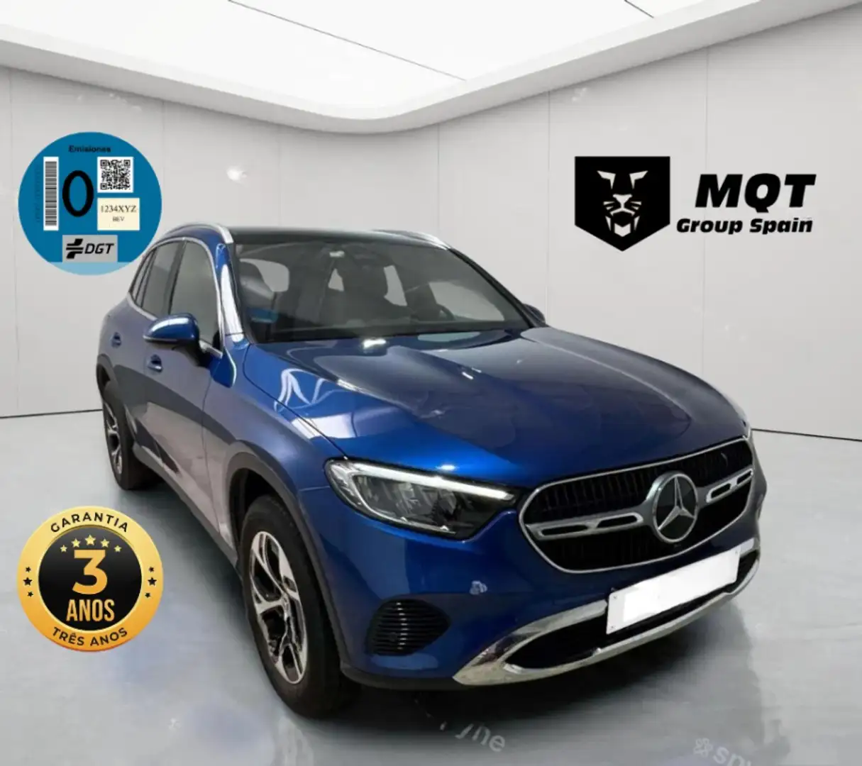 Mercedes-Benz GLC 300 300de 4Matic Bleu - 1