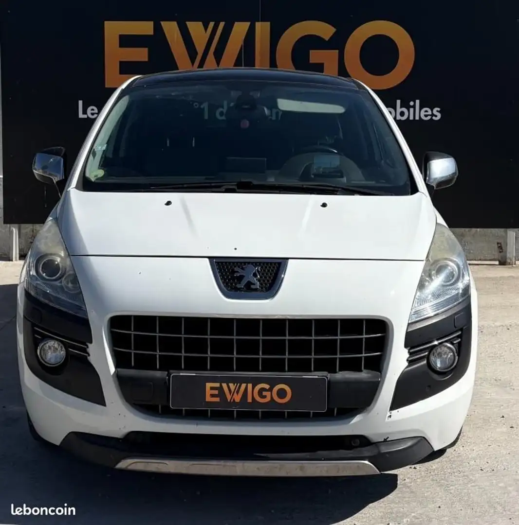 Peugeot 3008 GENERATION-I 2.0 HDI 150 ch FELINE Blanc - 2