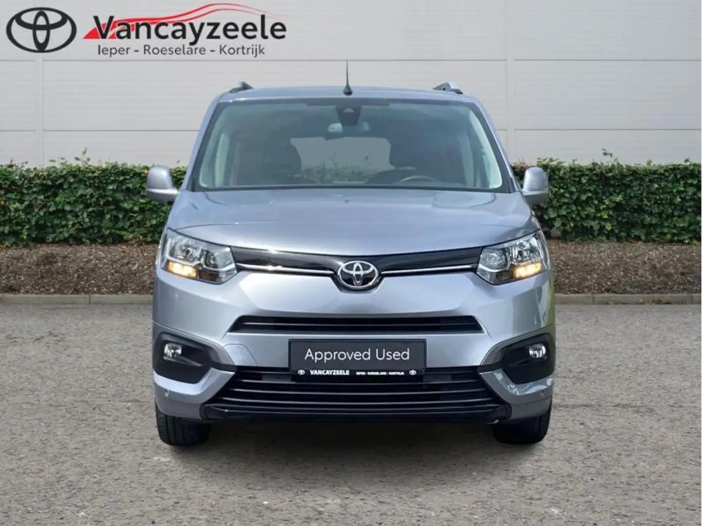 Toyota Proace City VERSO MPV+trekhaak+nav+cam+sen Gümüş rengi - 2