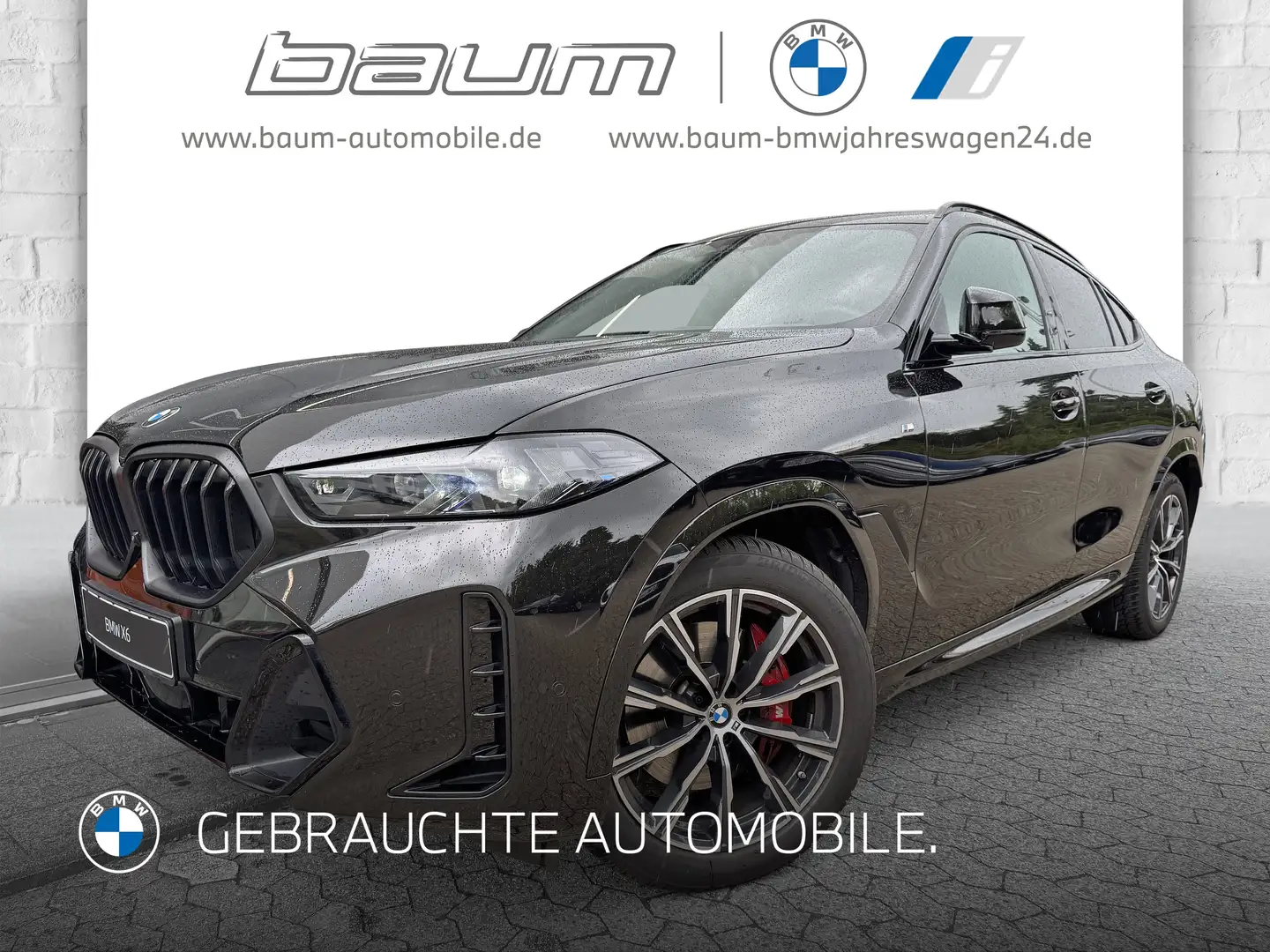 BMW X6 xDrive40d Sportpaket Pro,Indiv.,Luftf.,Massage,HK, Schwarz - 1