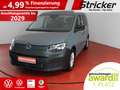 Volkswagen Caddy Kombi 2.0TDI 299,-ohne Anzahlung Kamera Navi AHK Grau - thumbnail 2
